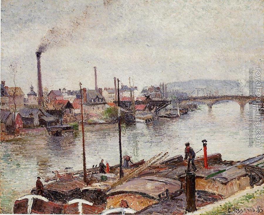 Camille Pissarro : The Port of Rouen